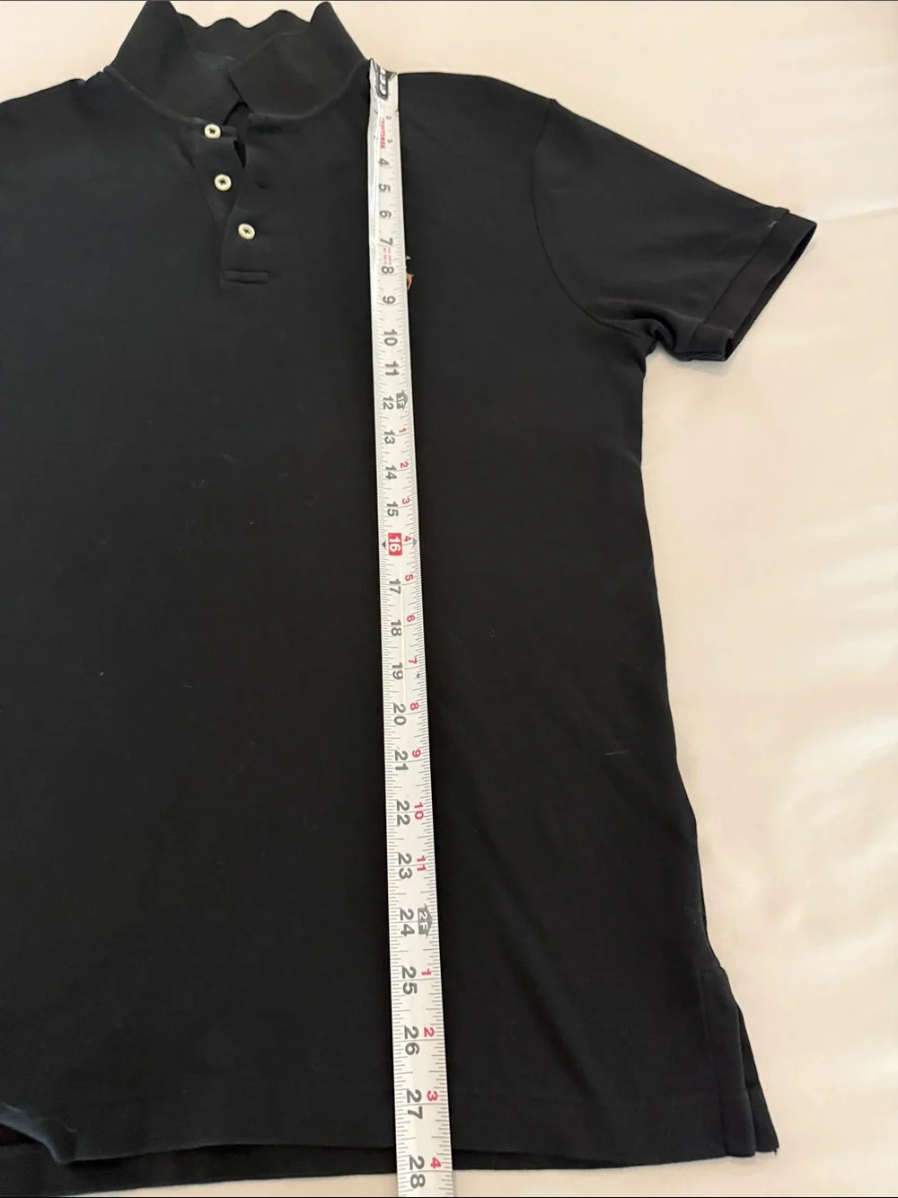 Ralph Lauren Men’s Black Polo with Yellow Pony